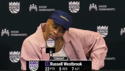 华体会官方网站-解气，威少谈连胜火湖：我打法始终如一，但确实享受击败旧主